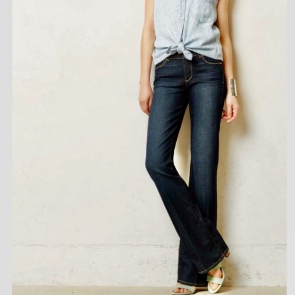 Paige Hidden Hills Petite Dark Wash Jeans 27